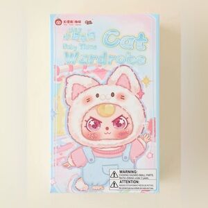 Baby Three Cat Wardrobe Series Blind Box Plushie Keychain ORIGINAL